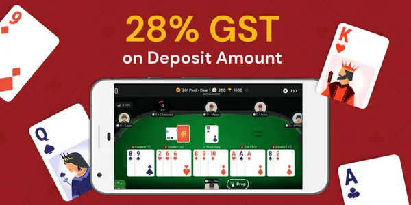 How 28% GST on Online Gaming will Impact Indian Rummy Apps