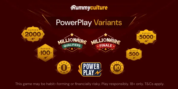 PowerPlay on RummyCulture: all about the new format of rummy